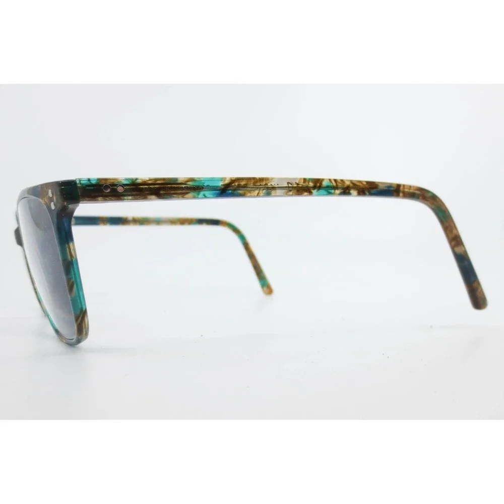 Nautica Eyeglass Frames N8126 422 Teal Blue Tortoise Rectangular 52-16-140 Mens